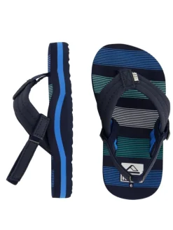 Sandalen Little Ahi in Deep Sea Stripes><noscript><img width=