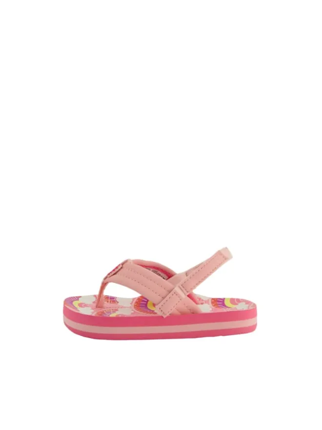 Reef Sandalen·Zehensandalen^Sandalen Little Ahi in Rainbows and Clouds