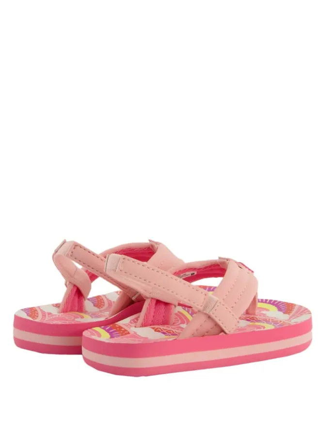 Reef Sandalen·Zehensandalen^Sandalen Little Ahi in Rainbows and Clouds