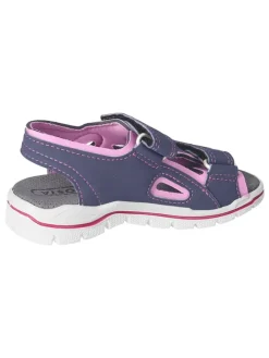 Ricosta Sandalen·Sandalen^Sandalen "Miro" in Dunkelblau/ Rosa