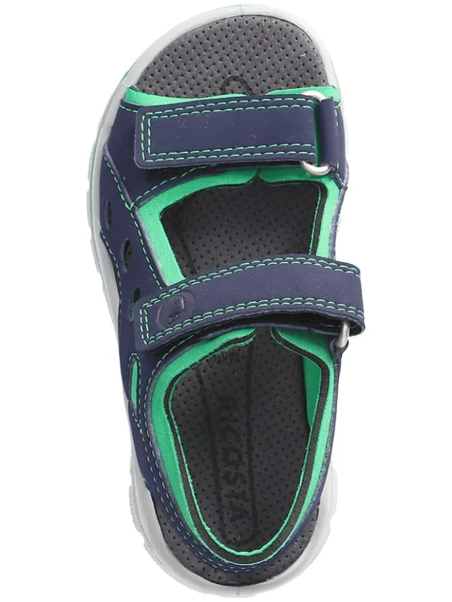 Sandalen "Miro" in Dunkelblau/ Grün>Ricosta