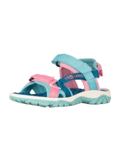 Trollkids Sandalen·Sandalen^Sandalen "Oslofjord" in Hellblau/ Rosa/ Blau