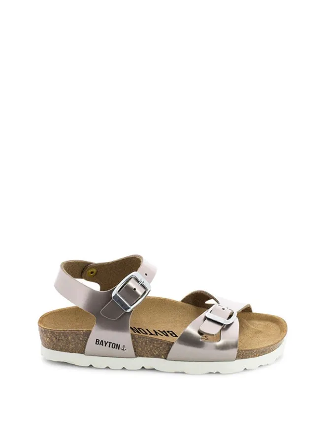 Sandalen "Pegase" in Rosegold>BAYTON