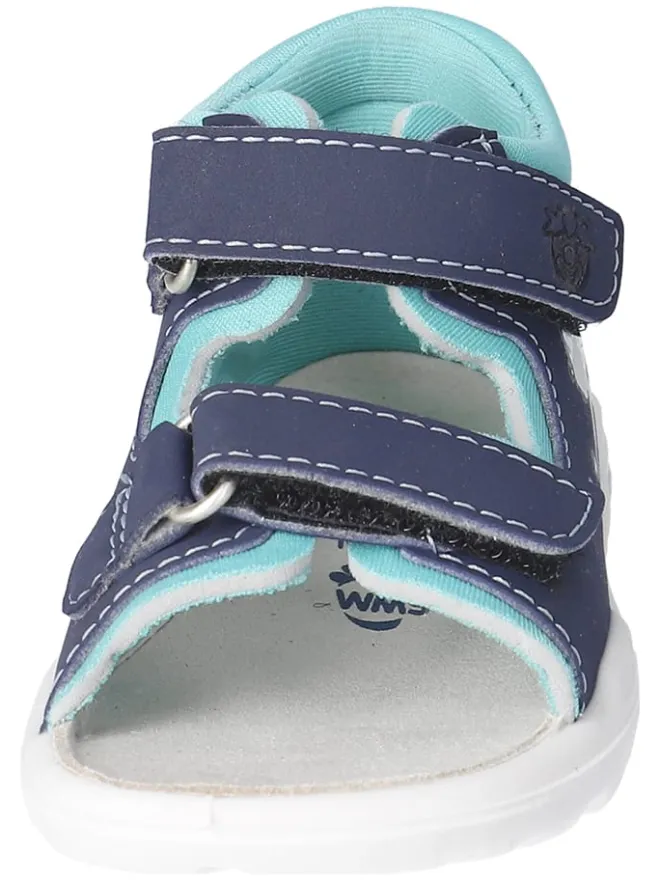 Sandalen "Robin" in Blau/ Hellblau>PEPINO