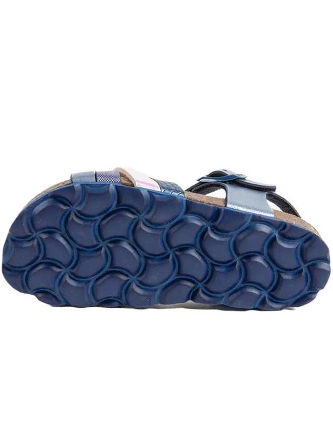 billowy Sandalen|Sandalen·Sandalen^Sandalen "Rosso" in Blau
