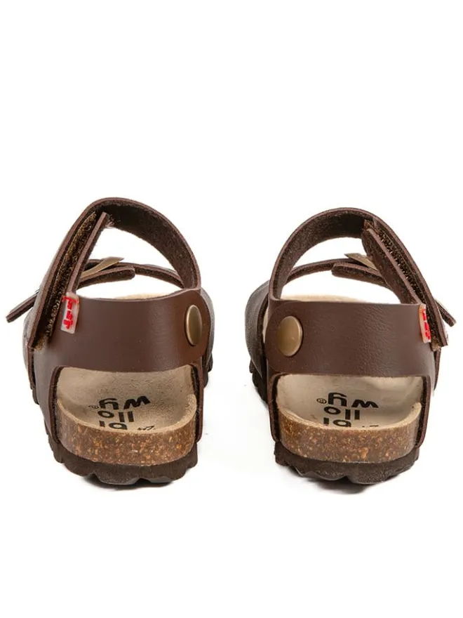 Sandalen "Rosso" in Braun>billowy New