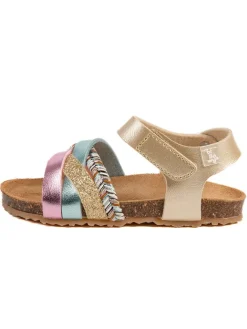 billowy Sandalen|Sandalen·Sandalen^Sandalen "Rosso" in Bunt