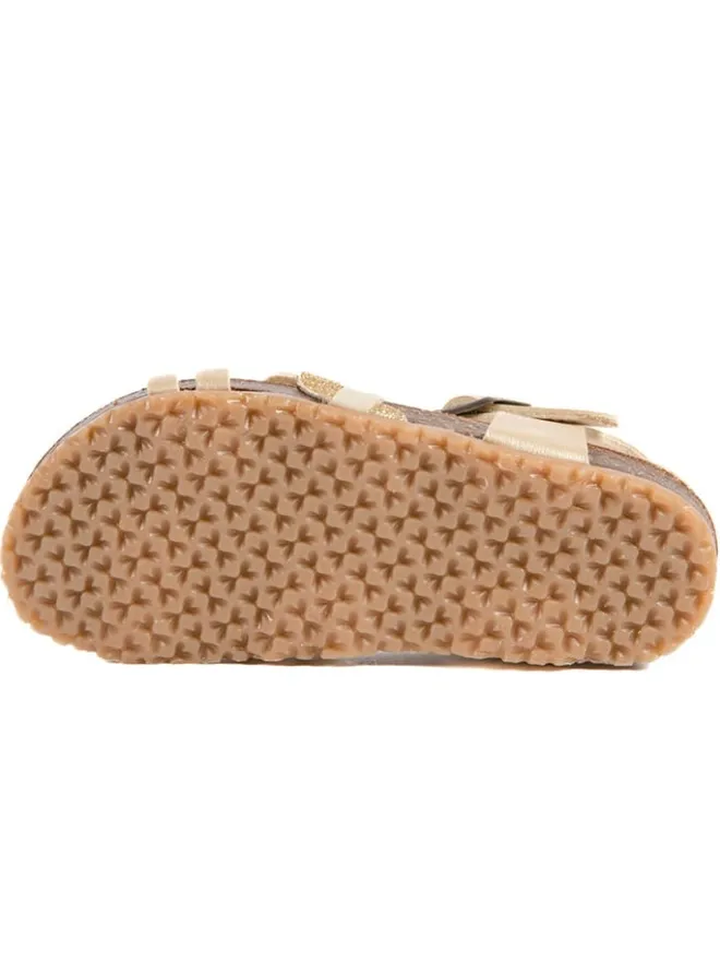 Sandalen "Rosso" in Gold>billowy Clearance