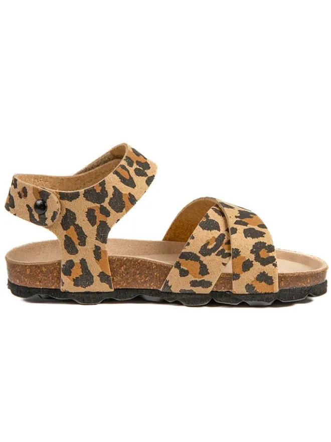 billowy Sandalen|Sandalen·Sandalen^Sandalen "Rosso" in Hellbraun