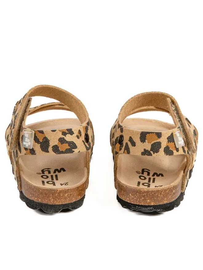 billowy Sandalen|Sandalen·Sandalen^Sandalen "Rosso" in Hellbraun