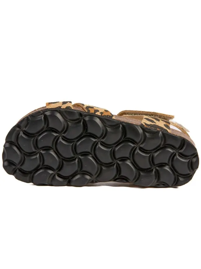 billowy Sandalen|Sandalen·Sandalen^Sandalen "Rosso" in Hellbraun