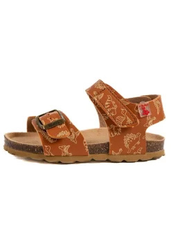 billowy Sandalen·Sandalen^Sandalen "Rosso" in Hellbraun