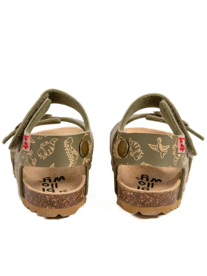 Sandalen "Rosso" in Khaki>billowy Clearance