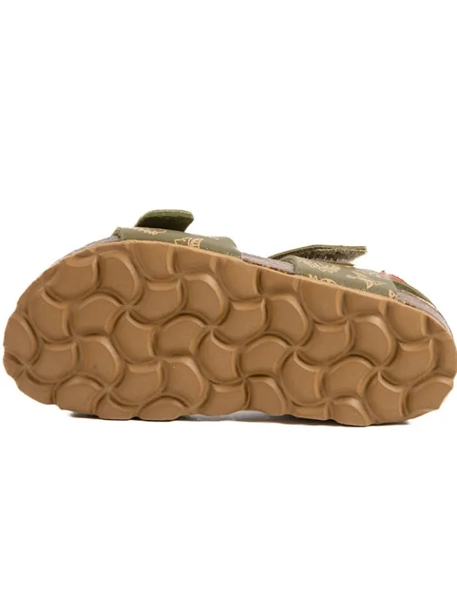 Sandalen "Rosso" in Khaki>billowy Clearance