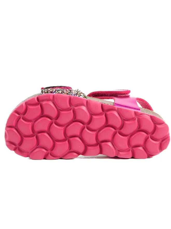billowy Clogs & Pantoletten·Pantoletten^Sandalen "Rosso" in Pink