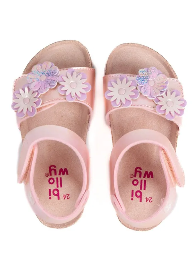 Sandalen "Rosso" in Rosa>billowy Discount