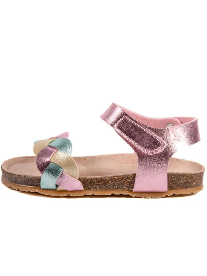 billowy Sandalen|Sandalen·Sandalen^Sandalen "Rosso" in Rosa