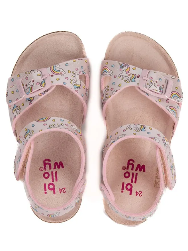 Sandalen "Rosso" in Rosa>billowy Best