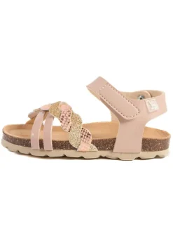 billowy Sandalen·Sandalen^Sandalen "Rosso" in Rosa