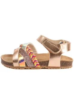 billowy Sandalen|Sandalen·Sandalen^Sandalen "Rosso" in Rosa