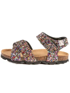 billowy Sandalen|Sandalen·Sandalen^Sandalen "Rosso" in Schwarz