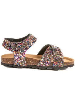 billowy Sandalen|Sandalen·Sandalen^Sandalen "Rosso" in Schwarz