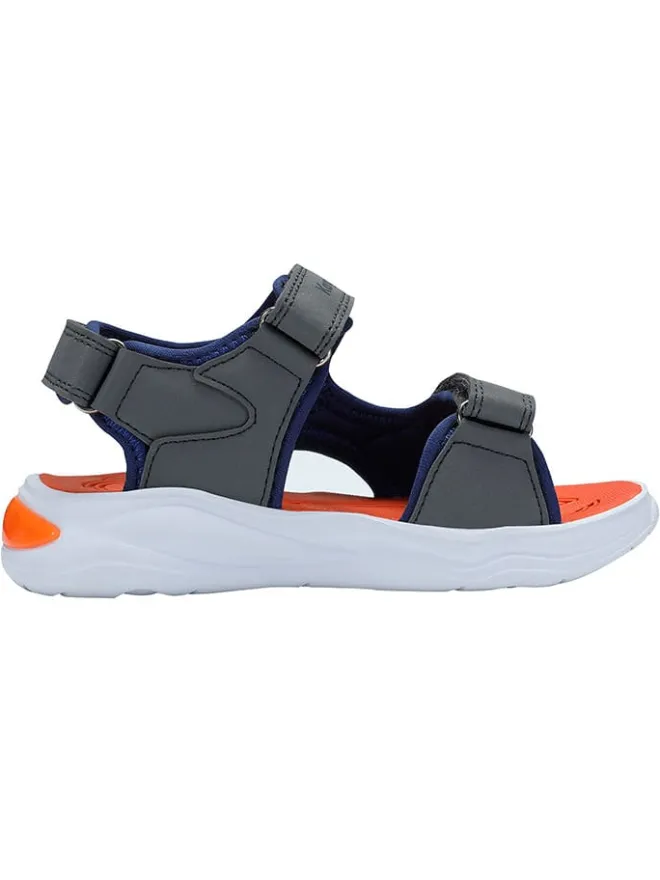 Sandalen "Ruffy" in Grau/ Orange>Kangaroos Discount