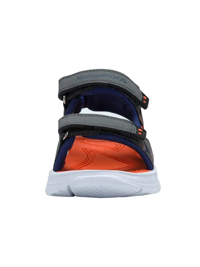 Sandalen "Ruffy" in Grau/ Orange>Kangaroos Discount