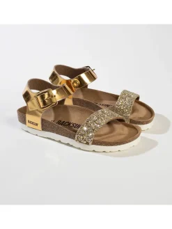 BACKSUN Sandalen^Sandalen "Shangri" in Gold