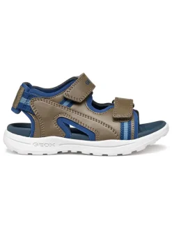 Geox Sandalen·Sandalen^Sandalen "Vaniett" in Braun/ Blau