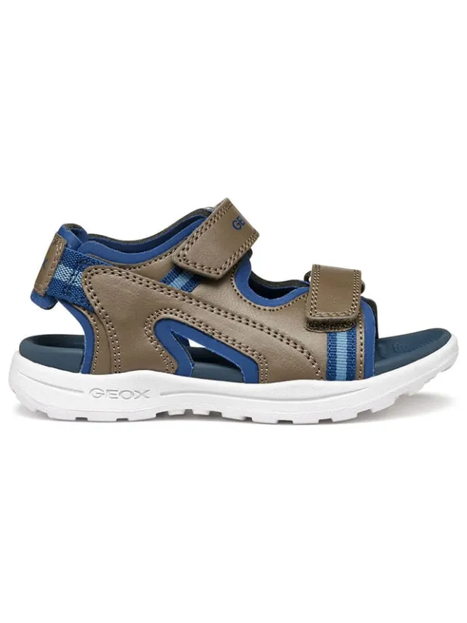 Geox Sandalen·Sandalen^Sandalen "Vaniett" in Braun/ Blau
