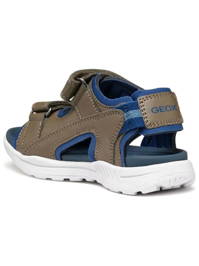 Geox Sandalen·Sandalen^Sandalen "Vaniett" in Braun/ Blau