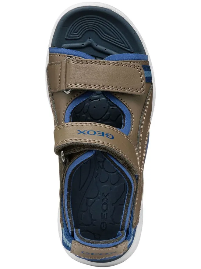 Geox Sandalen·Sandalen^Sandalen "Vaniett" in Braun/ Blau