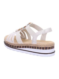 rieker Sandalen^Sandalette in beige