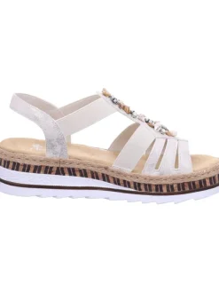 rieker Sandalen^Sandalette in beige