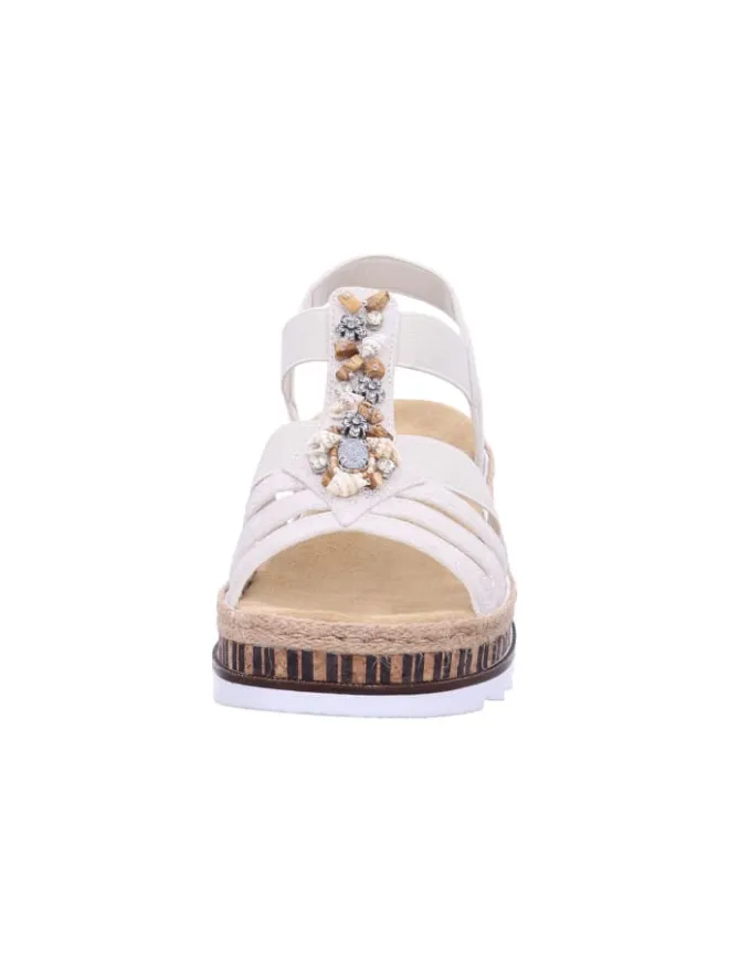 rieker Sandalen^Sandalette in beige