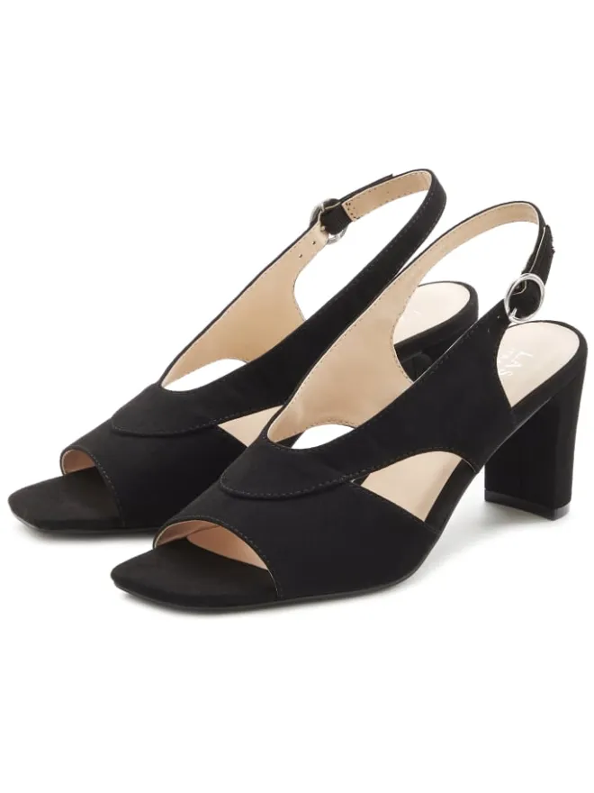 Sandalette in schwarz>LASCANA Discount