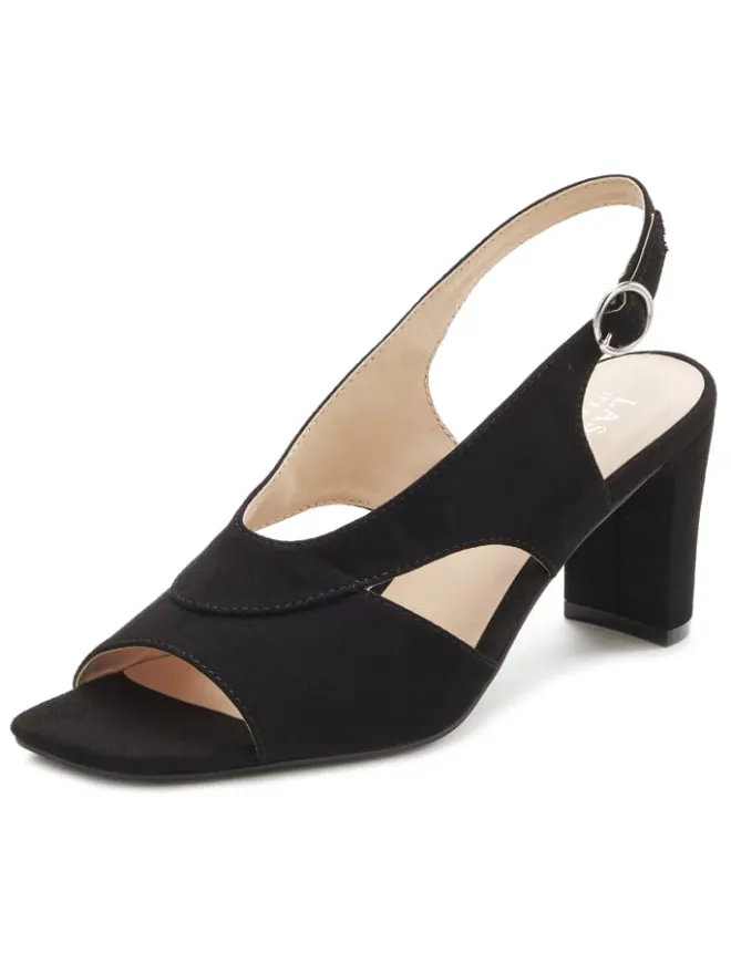 Sandalette in schwarz>LASCANA Discount
