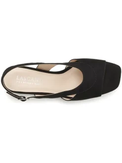 Sandalette in schwarz><noscript><img width=