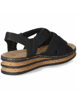 Sandalette in schwarz><noscript><img width=