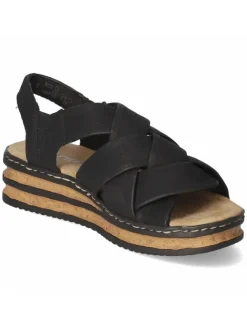 Sandalette in schwarz><noscript><img width=
