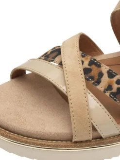 Sandalette in TAN COMB><noscript><img width=
