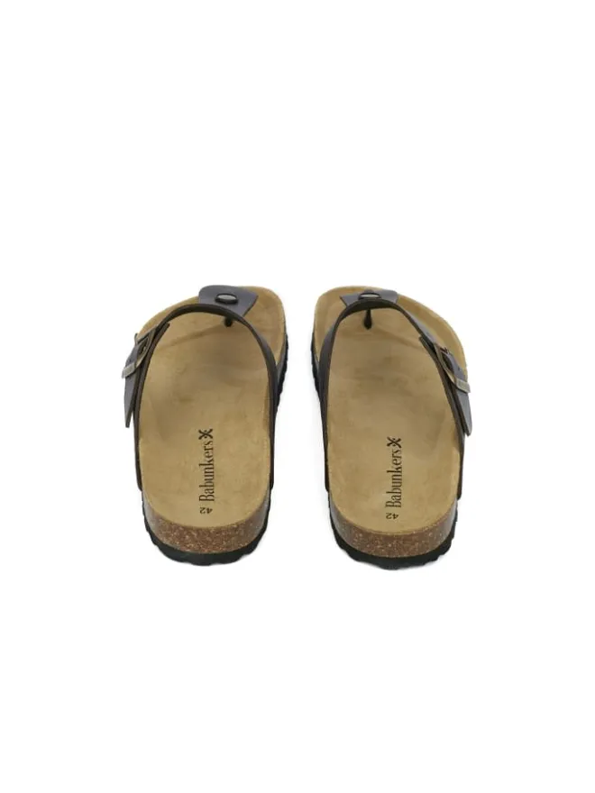 babunkers Sandalen & Pantoletten^Sandaletten BATMAN in braun