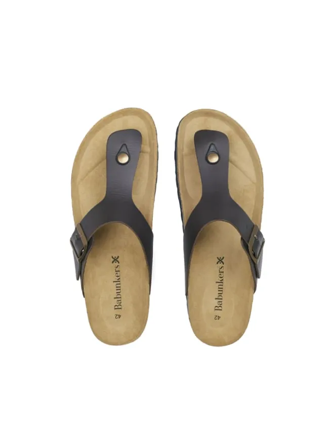 babunkers Sandalen & Pantoletten^Sandaletten BATMAN in braun