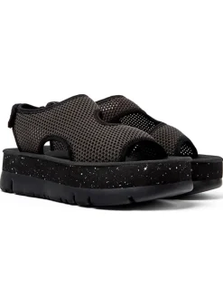 Camper Sandalen^Sandaletten in Anthrazit
