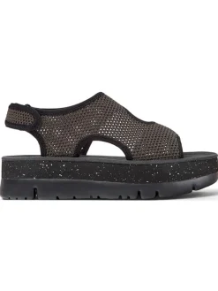 Camper Sandalen^Sandaletten in Anthrazit