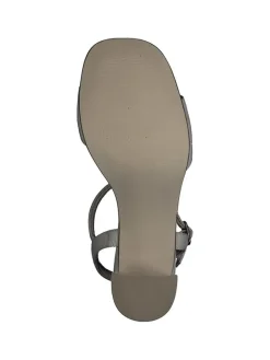 Sandaletten in Creme><noscript><img width=