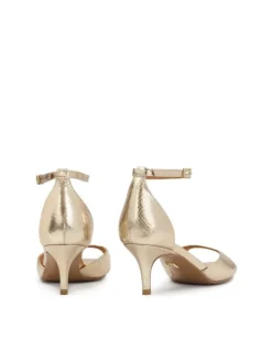 Sandaletten in Gold><noscript><img width=