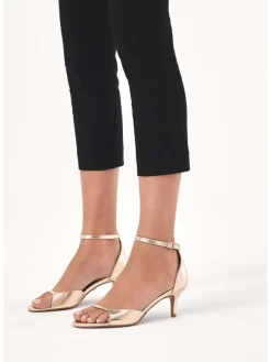 Sandaletten in Gold><noscript><img width=