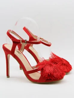 Sandaletten in Rot>Bellucci Outlet